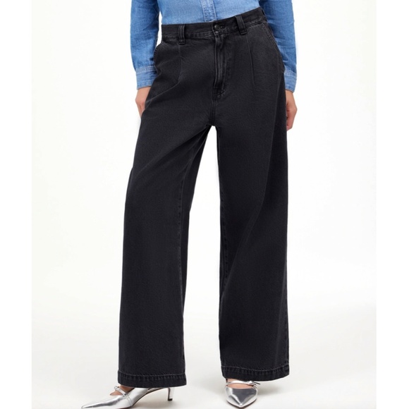MADEWELL The Harlow Wide-Leg Jean: Airy Denim Edition - Picture 5 of 16